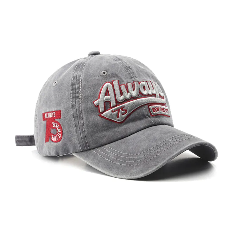 PLAN IN Cotton Baseball Caps Unisex-11