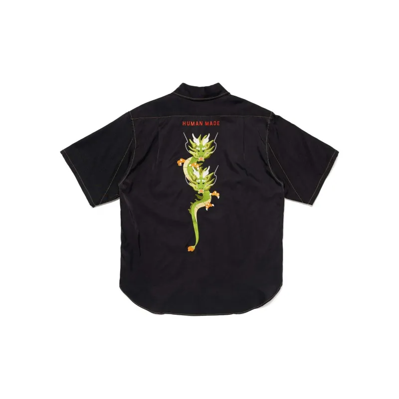 HUMAN MADE SS24 Summer Collection SS24 Shirt Unisex Black-1