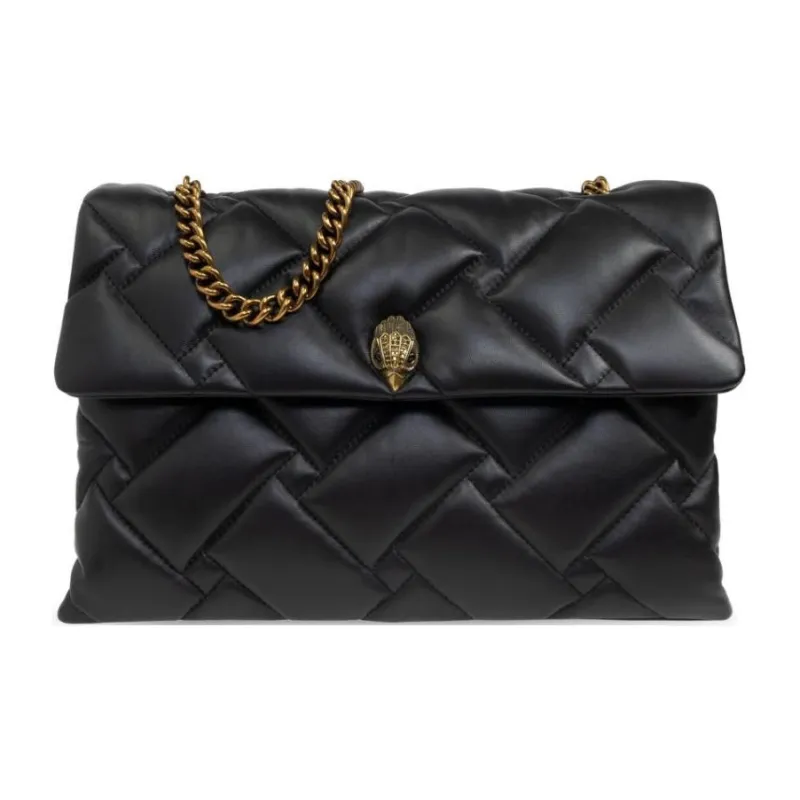 Kurt Geiger London Calfskin One Shoulder Handbags Extra Large Women's Black-0