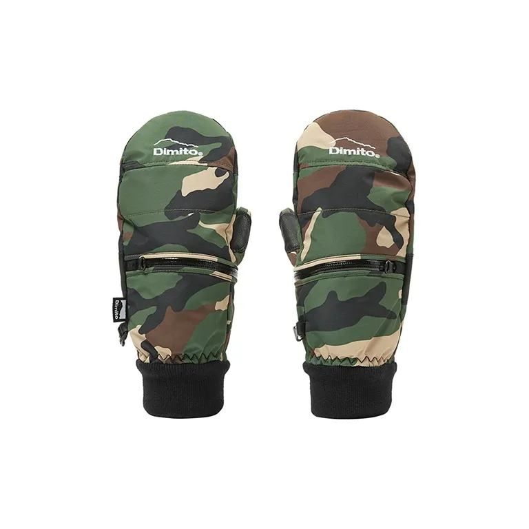 Dimito Ski Gloves Mittens Unisex-2