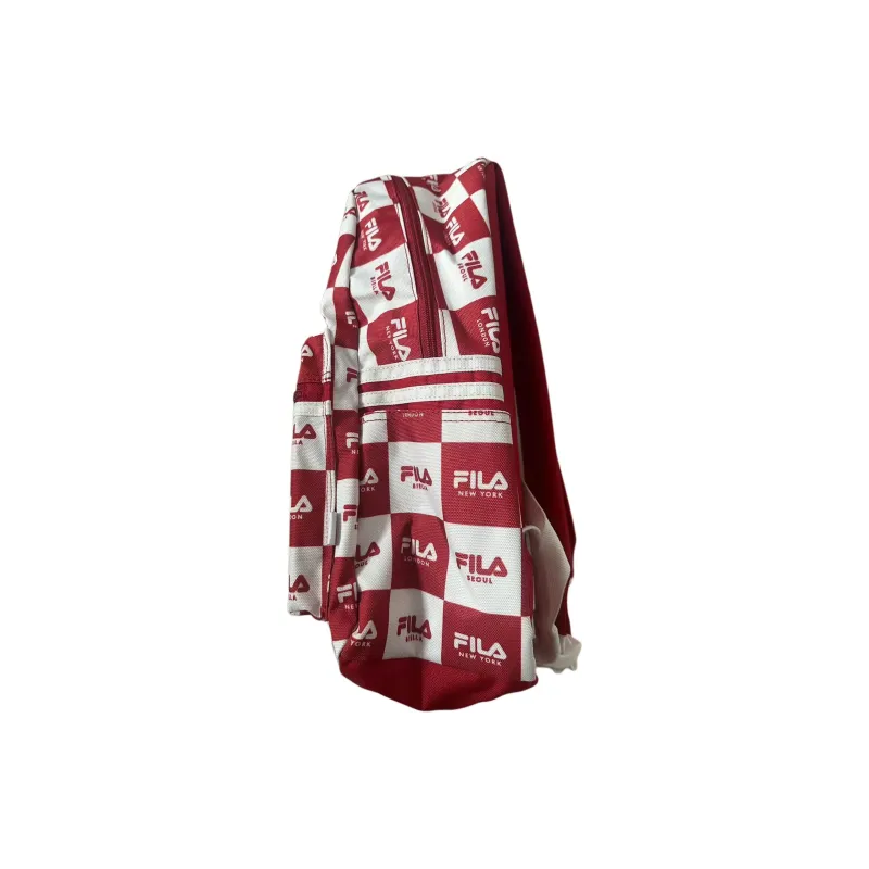 FILA Polyester Backpack Regular Unisex Red-1