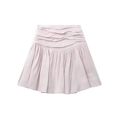 Aje Casual Short Skirts Women's Blush Pink Color