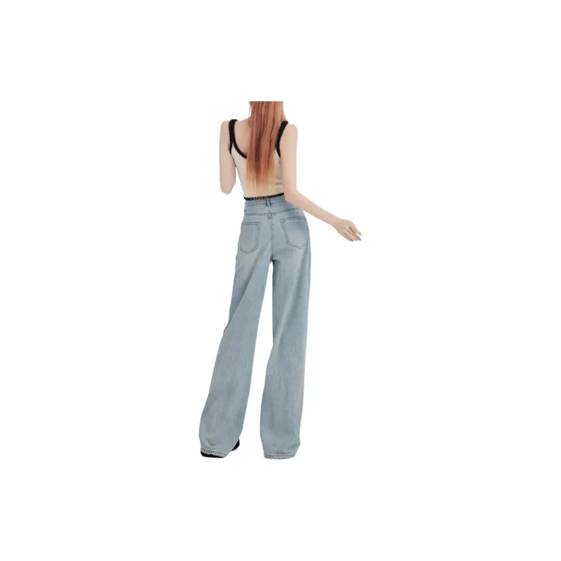 ZAVK Jeans Women's Misty Sea Blue-1