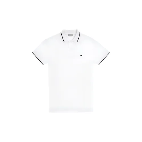 DIOR Quarterly New Products Polo Shirts Men White