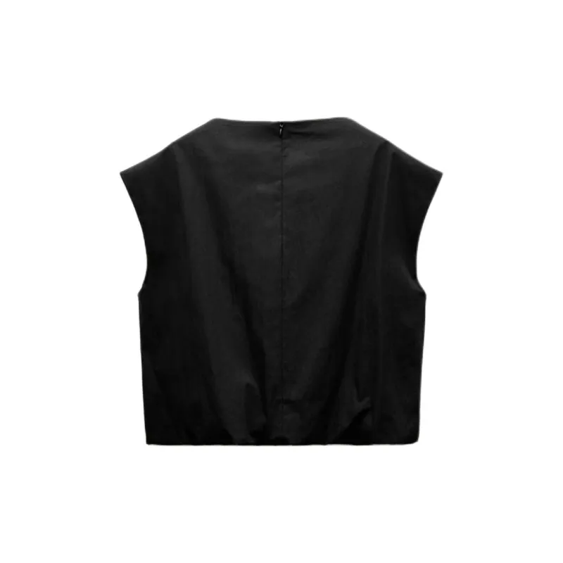 ZARA ZW Series T Shirt Women's Black-1