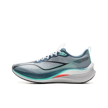 LiNing Red Hare 7 Pro Cushioning Anti Slip And Wear Resistant Low Top Running Shoes Men's Blue White