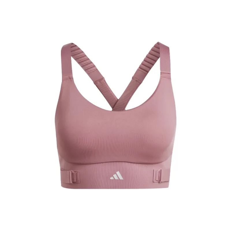 Adidas FASTIMPACT LUXE RUN HIGH SUPPORT BRA Women's 1 Pack Pink-0