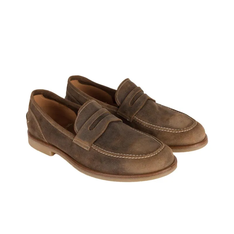 Alberto Fasciani Homer 89006 Loafers Men's Brown-2