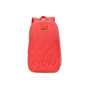 LiNing Fabric Backpack Unisex Red