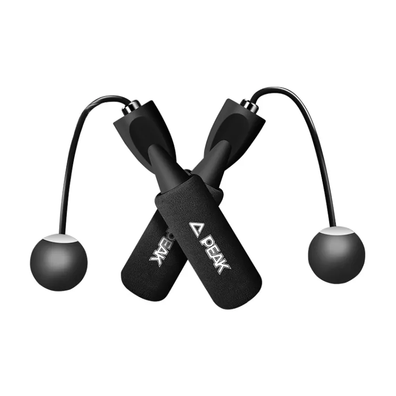 PEAK Aerobic Fat Reduction Non Countable Jump Ropes Fitness Crowd Handle Material Foam, Silicone 3m-10
