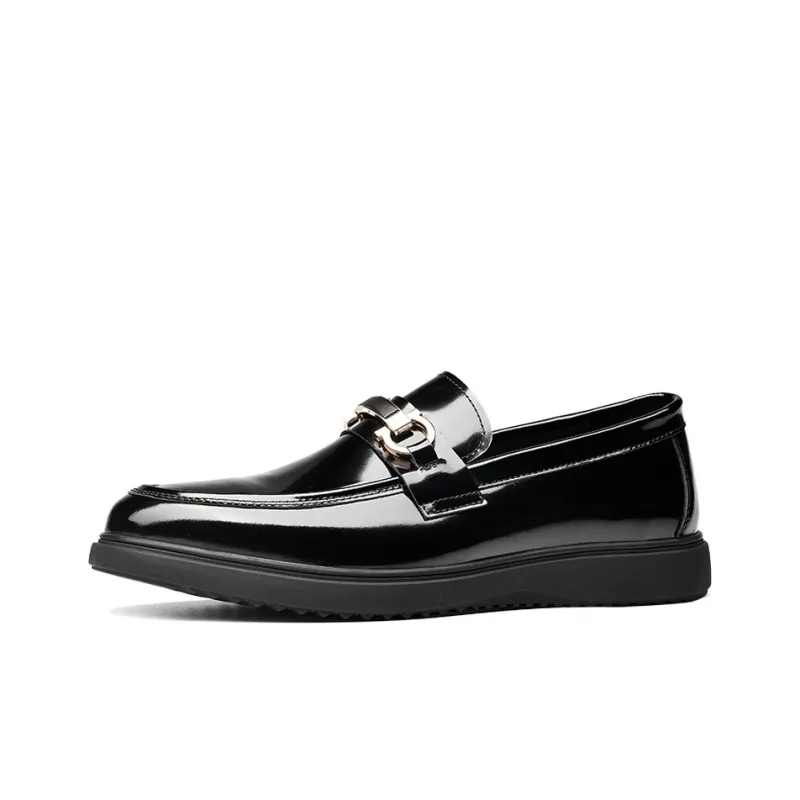 Bansley Loafers Men Black/Burgundy-0