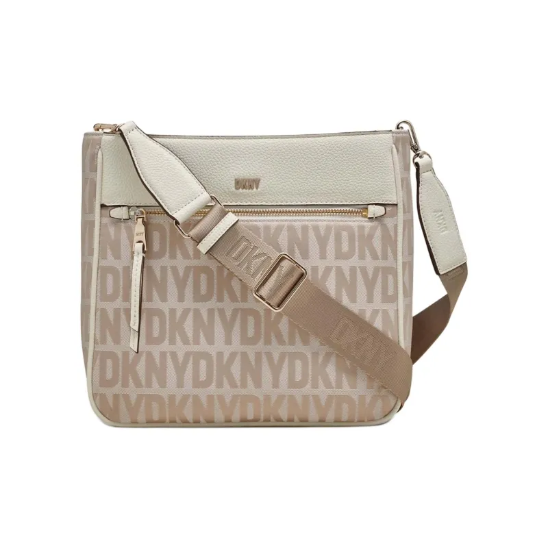 DKNY Imitation Leather Shoulder Bag Crossbody Bag Women's Light Brown-0