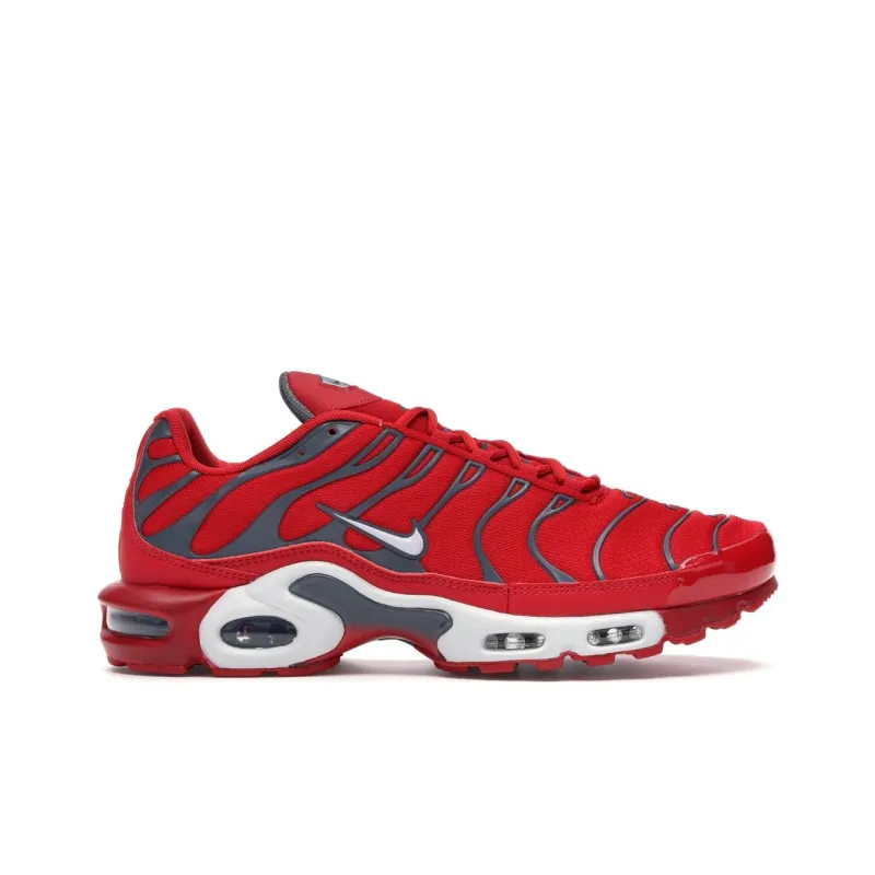 Nike Air Max Plus University Red Pure Platinum-1