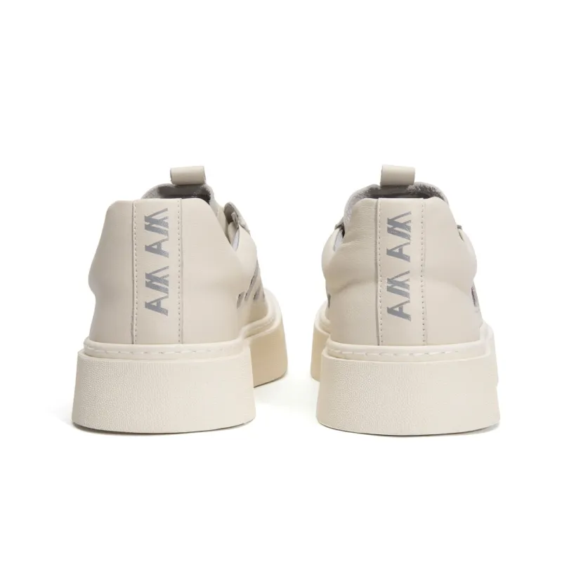Anthony Miles Casual Skateboard Shoes Men's White-5