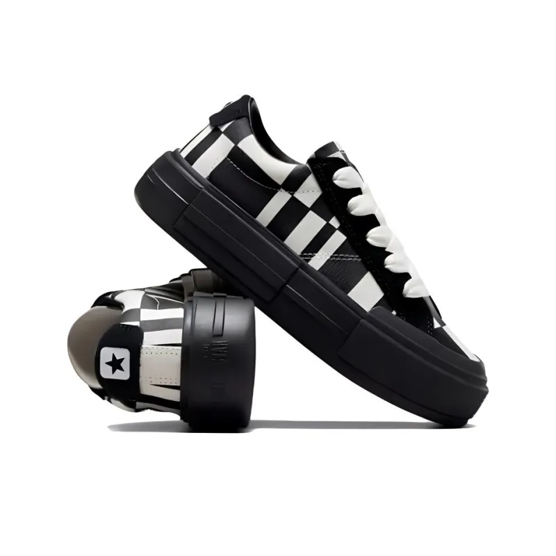 Converse Chuck Taylor All Star Cruise Low Distorted Checkered Distorted Checkered Black Egret-3