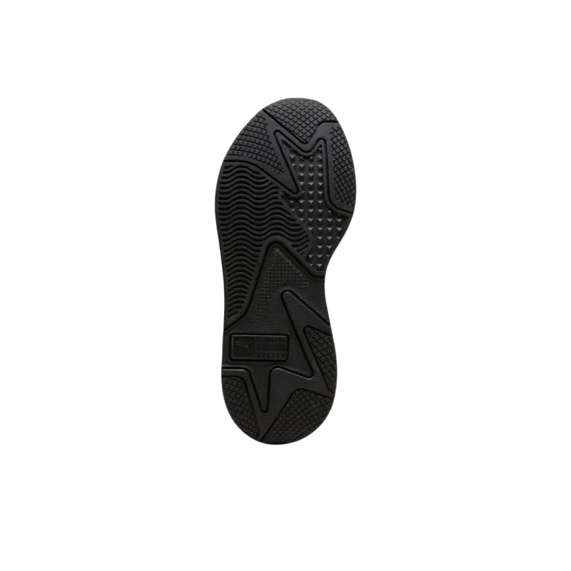 PUMA RS X Cushioning, Wear Resistant Low Top Casual Shoes Unisex Black Gray-4