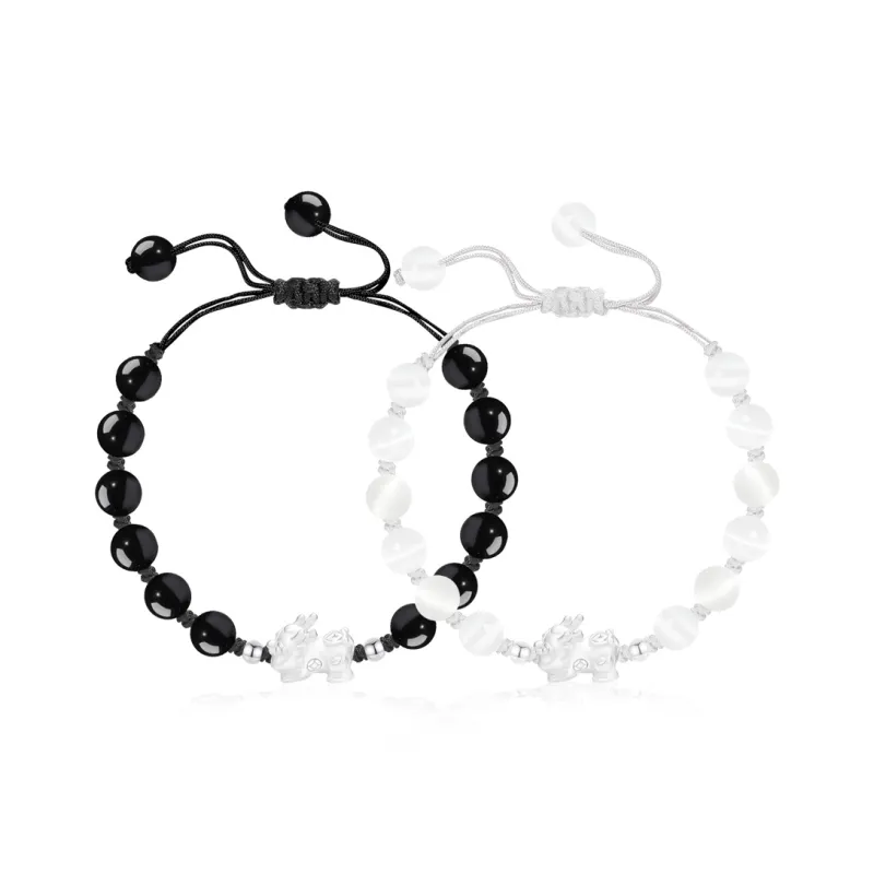 Cuz Strange Intention Colored Glaze Bracelets Unisex-2