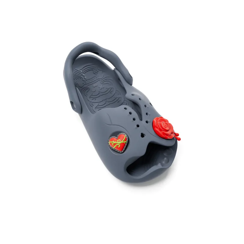 HelloSlippers Mr. Skully Rose, Clogs Unisex-2