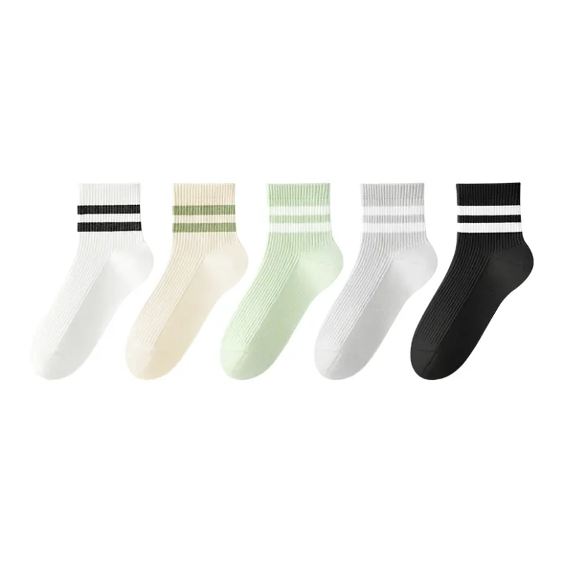 B&C.Room SS24 Mid Calf Socks Women's 5 Pack-0