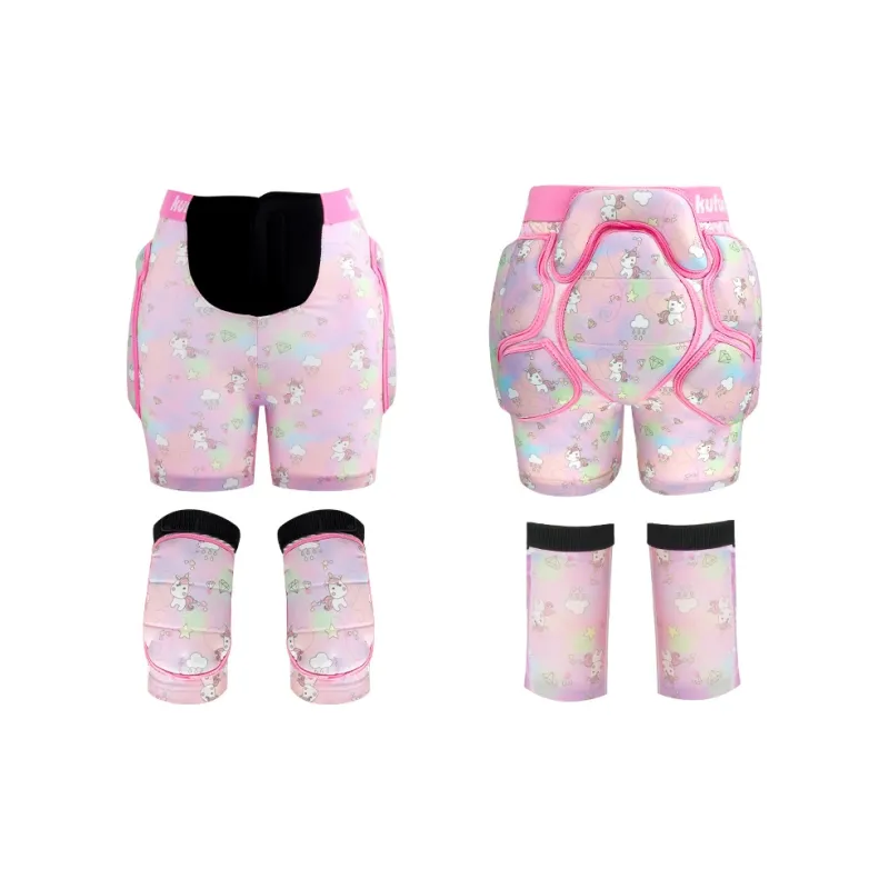 KUFUN Ski Protective Gears EVA+Lycra Butt Protector Pad Kids'-1