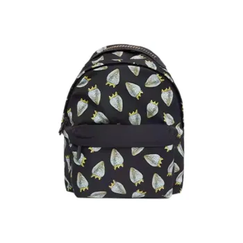 Stella McCartney Fabric Backpack Small Size Unisex Black