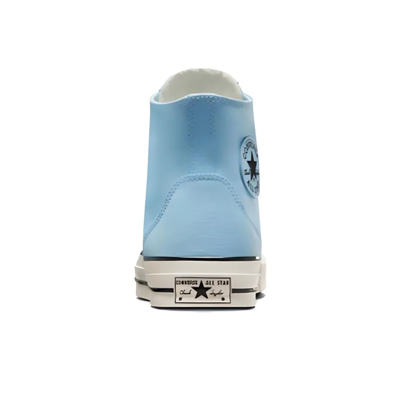 Converse Chuck 70 Anti Slip Wear Resistant High Top Canvas Shoes Unisex Blue White-3