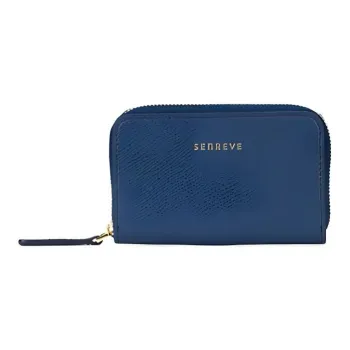 SENREVE Cow Leather Wallet Women's Marine Blue