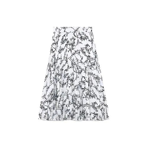 CLUB MONACO Casual Long Skirts Women's White