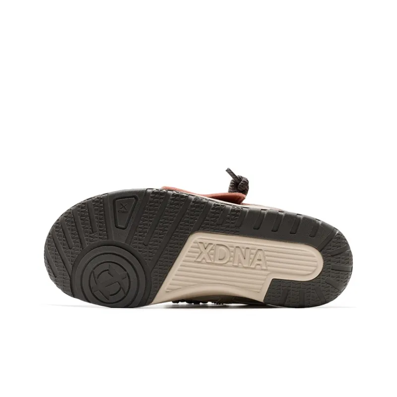 XTEP Sanrio Co-branded Low-Top Skateboard Shoes Men's Hazelnut/Red Clay Orange-5