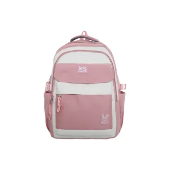 MOK Nylon Backpack Regular Unisex Pink/Black/Purple/Green/Blue