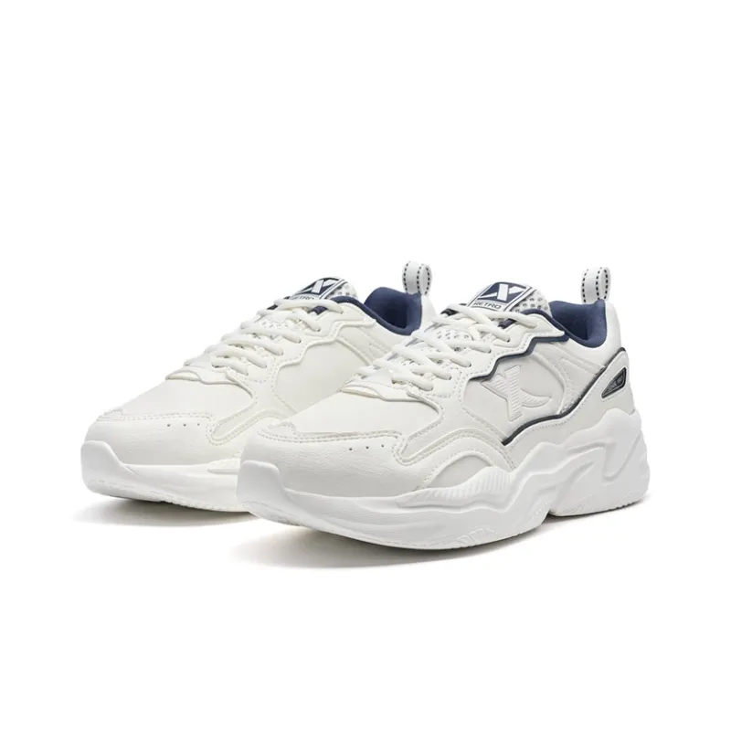 XTEP Lightweight Low Top Casual Shoes Women's Sail White-4