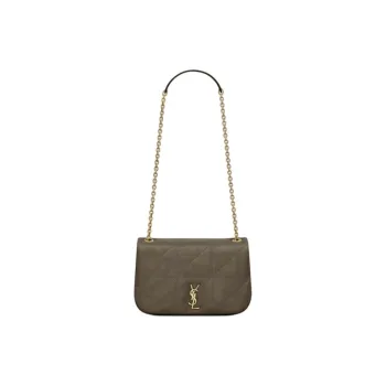 SAINT LAURENT Jamie Sheepskin Crossbody Bag Shoulder Bag Women's Light Musk