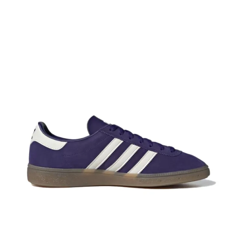 Adidas Originals Non slip Lightweight Low Top Skateboard Shoes Men's Purple-1