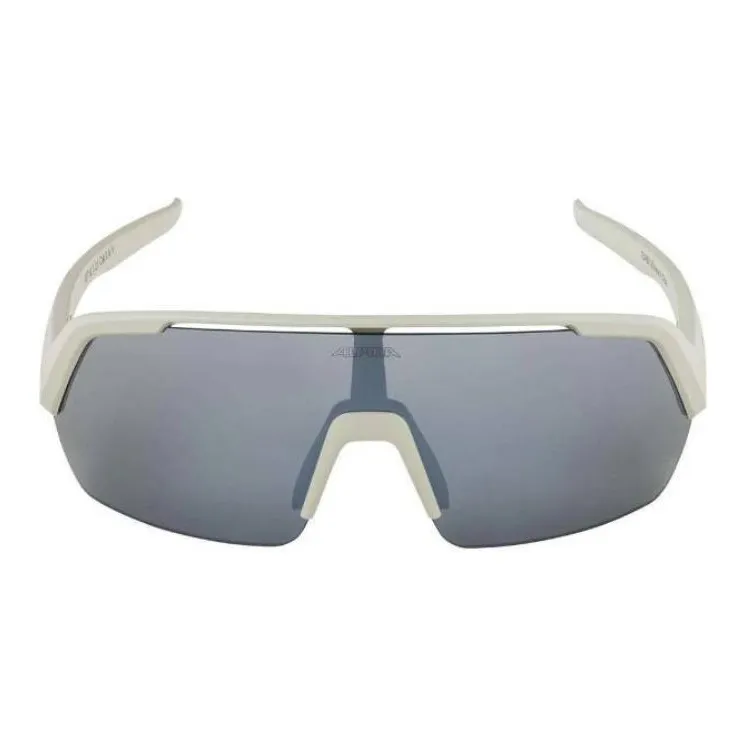 ALPINA Plastic Irregular Shape Sunglasses Unisex Gray-1