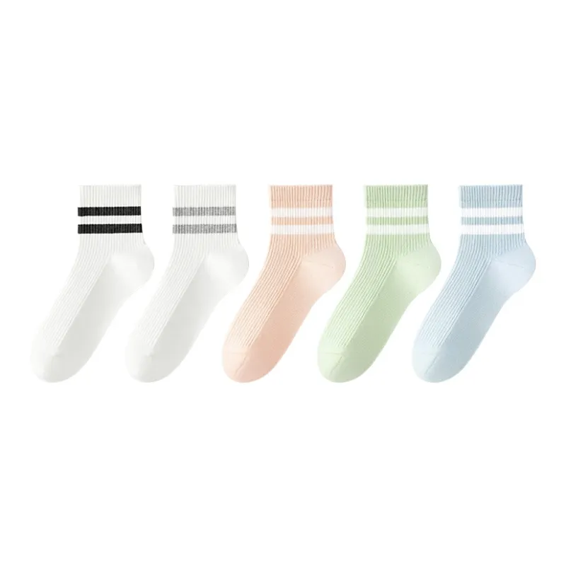 B&C.Room SS24 Mid Calf Socks Women's 5 Pack-10