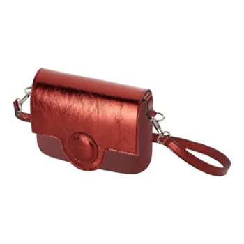 O Bag Thermoplastic Compound Crossbody Bag Shoulder Bag Women's Bordeaux Red