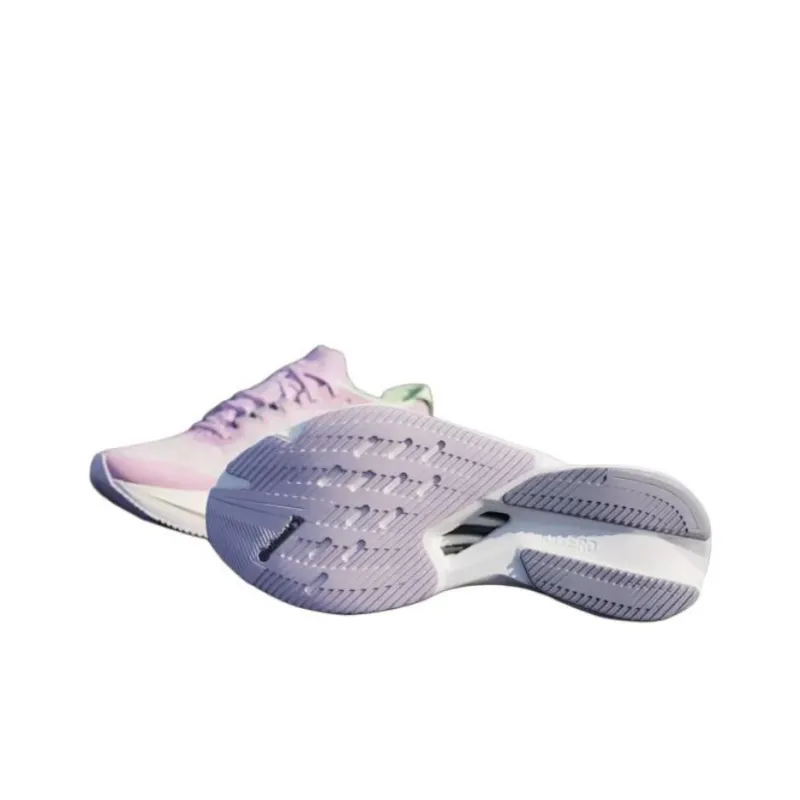 Adidas Adizero Boston 12 Bliss Lilac Zero Metalic Semi Green Spark Women's-3