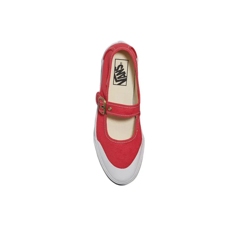Mary Jane Vans 'Canvas Tomato'-3