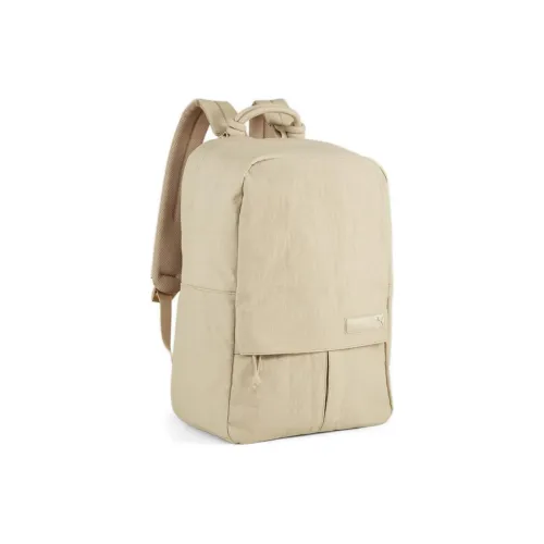 PUMA Polyester With Nylon Backpack Regular Unisex Khaki