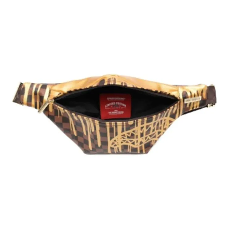 SPRAYGROUND PVC Sling Bag Fanny Pack Regular Unisex Brown-3