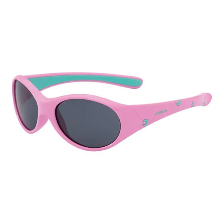 ALPINA Plastic Oval Sunglasses Kids' Purple-0