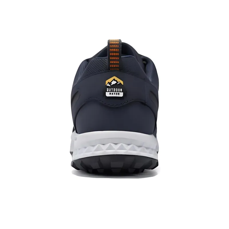 Skechers Escape Plan Anti Slip Wear Resistant Low Top Mountaineering Hiking Shoes Men's Black Orange-3