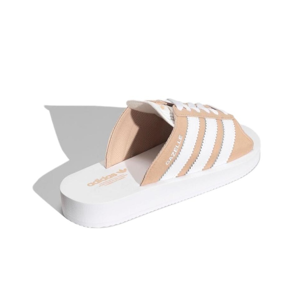 ★adidas★ガゼルビーチスライド Magic Beige Footwear White Gazelle Beach Slides Adidas Originals 'Magic Beige' - POIZON