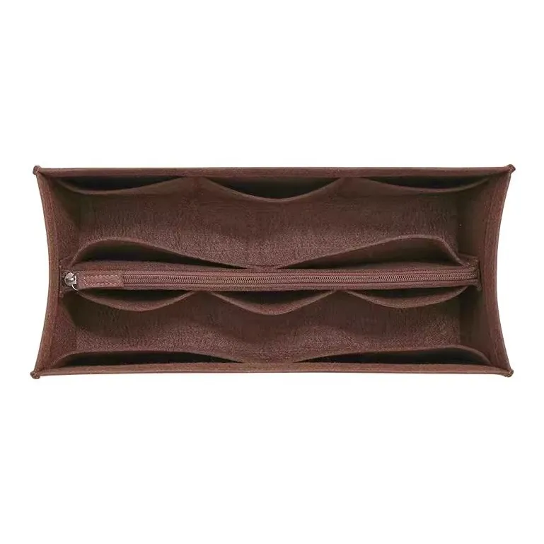 BagINBAG Felt Bag Accessory Bag Insert Women's Beige Coffee-8