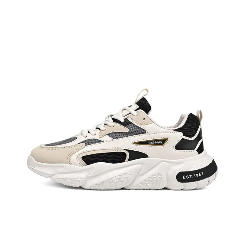 HACKBUTEER Dim Zone Collection Low-Top Chunky Sneakers Unisex-53