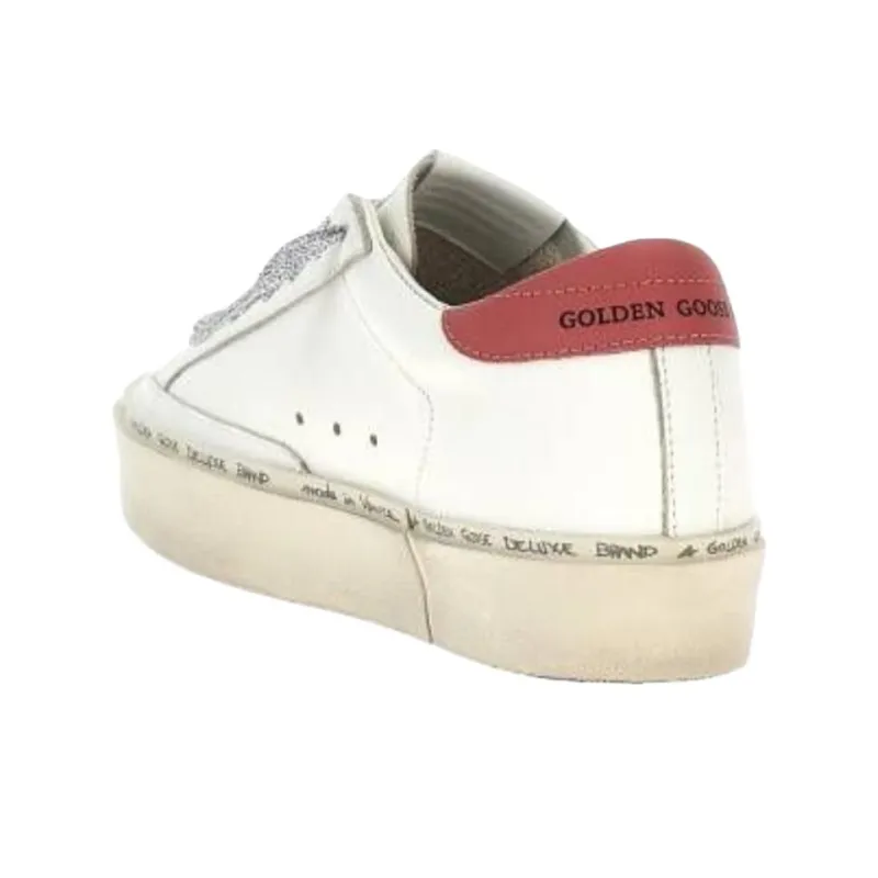 Golden Goose Hi Star White Taupe Women's-3