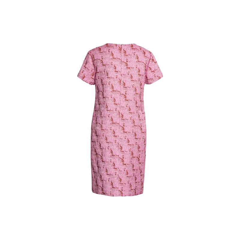 ROEYSHOUSE SS24 Short Sleeved Dresses Women's Pink-1