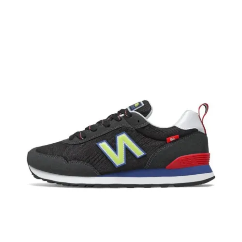 New Balance NB 515 Running Shoes Men Low-Top Black/Green/Red/White