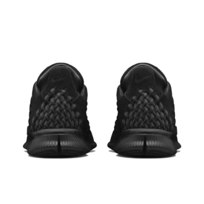 Nike Free Inneva Woven 2 Triple Black Suede-4