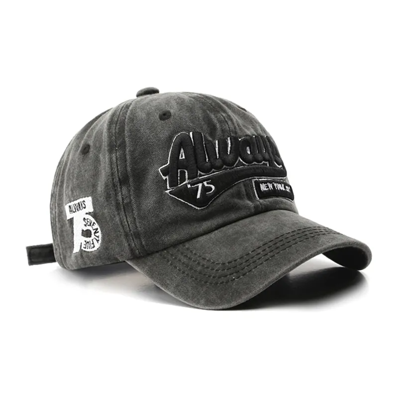 PLAN IN Cotton Baseball Caps Unisex-7